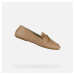 Beige women's moccasins Geox Palmaria - Women's