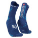 Compressport PRO RACING SOCKS v4.0 TRAIL Bežecké ponožky, modrá, veľkosť