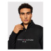 Tommy Hilfiger Mikina Logo Mockneck MW0MW20954 Čierna Regular Fit