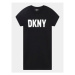 DKNY Každodenné šaty D32890 D Sivá Regular Fit