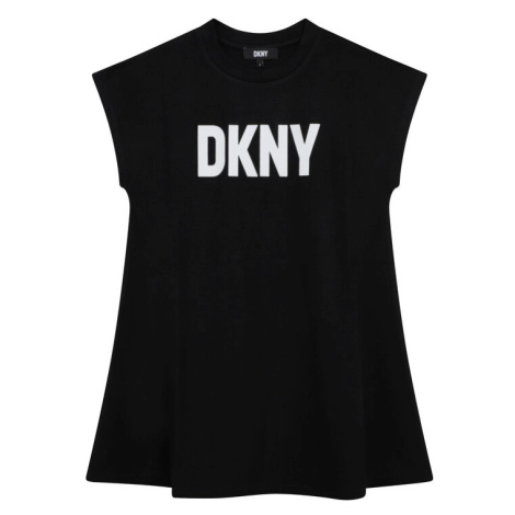 DKNY Každodenné šaty D32863 D Čierna Regular Fit