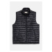 VESTA GANT SHINY LIGHT PADDED DOWN VEST BLACK