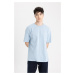 DEFACTO Boxy Fit Crew Neck Short Sleeve Basic T-Shirt