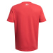 Tričko Under Armour Sportstyle Logo Update Ss Red Solstice 814