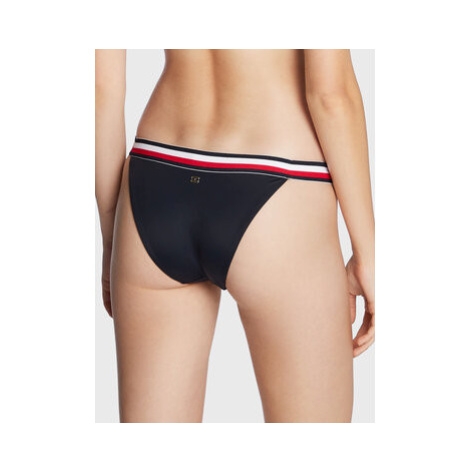 Tommy Hilfiger Spodný diel bikín Cheeky UW0UW02697 Tmavomodrá