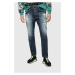 9011 DIESEL S.P.A.,BREGANZE Rifle- Diesel NARROTT Sweat jeans modré