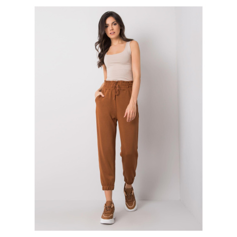 Brown sweatpants Sandra RUE PARIS