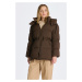 BUNDA GANT MID LENGTH DOWN JACKET RICH BROWN