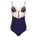 LivCo Corsetti Fashion Woman's Set Amilgrim Navy Blue