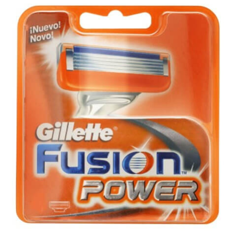 Gillette Náhradné hlavice Gillette Fusion Power 4 ks
