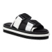 Tommy Jeans Šľapky Flatform Webbing Sandal EN0EN01802 Čierna