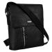 Pánska crossbody taška z ekokože - Rovicky R-951 Black