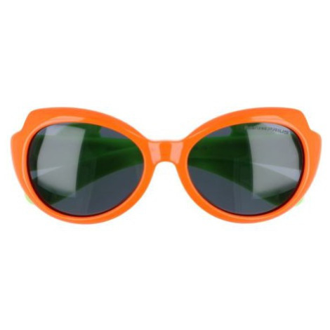 Sunmania Oranžovo-zelené bodkované detské okuliare &quot;Wings&quot; 600811025