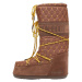 Vysoké zimné topánky MOON BOOT Icon Quilted brown