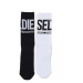 Ponožky Diesel Skm-Zray 2-Pack Calzino Black/White