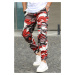 Madmext Men's Claret Red Camouflage Pants with Cargo Pocket 5447