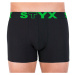 Men's boxers Styx long sports rubber black