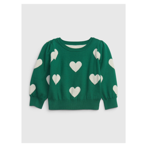 GAP Children's sweater with heart pattern - Girls