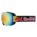 Lyžiarske okuliare RED BULL SPECT BENT-01RE2, black brown with red mirror