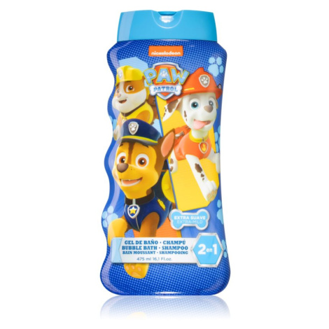 Nickelodeon Paw Patrol Bubble Bath and Shampoo sprchový a kúpeľový gél pre deti