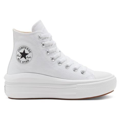 Converse Chuck Taylor All Star Move High Top - Dámske - Tenisky Converse - Biele - 568498C