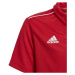 adidas CORE18 POLO Y Chlapčenské tričko polo, červená, veľkosť