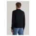 SVETER GANT EXTRAFINE MERINO WOOL POLO BLACK