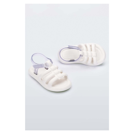 Detské sandále Melissa Freesherman biela farba