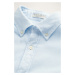 KOŠEĽA GANT REG COTTON LINEN TEXTURE SHIRT FRESH BLUE