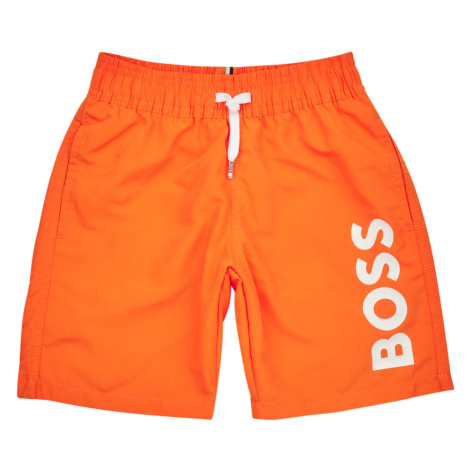 BOSS  J24846-401-C  Šortky/Bermudy Oranžová Hugo Boss