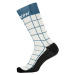 SANTINI Cyklistické ponožky klasické - DINAMO MEDIUM - biela/modrá