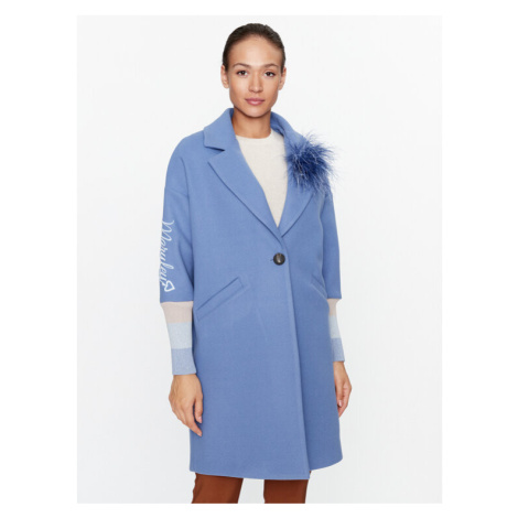 Maryley Prechodný kabát 23IB148/M11 Modrá Regular Fit