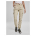 Women's Cargo High Waisted Concrete Trousers