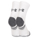 3PACK ponožky Under Armour bielé (1379530 100)