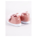 Yoclub Detská dievčenská obuv OBO-0193G-0600 Pink 6-12 měsíců