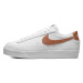 Dámska vychádzková obuv NIKE Blazer Low Platform white black sail metallic copper