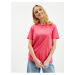 Ružové dámske tričko Calvin Klein Jeans