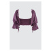 Trendyol Purple Collar Detailed Bustier