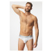 3 PACK Slipy Calvin Klein Steel Cotton