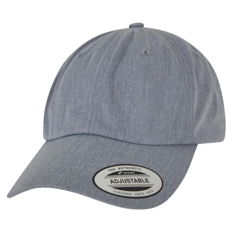 Men's cap Twill heather gray