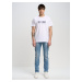 Big Star Man's T-shirt_ss T-shirt 150045 Cream-101