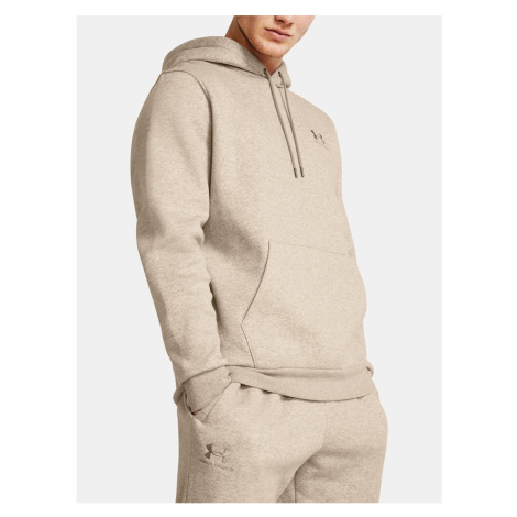 Svetlo hnedá mikina Under Armour UA Essential Fleece Hoodie