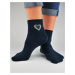 NOVITI Woman's Socks SB027-W-01 Navy Blue