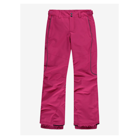 Ružové dievčenské lyžiarske/snowboardové nohavice O'Neill Charm