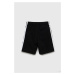 Detské krátke nohavice adidas U 3S WN čierna farba, nastaviteľný pás