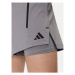 Adidas Športové kraťasy D4T Pro Series Adistrong IT7519 Sivá Regular Fit