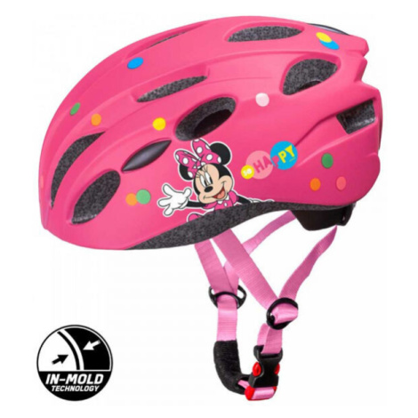 Disney MINNIE Dievčenská cyklistická prilba, ružová, veľkosť