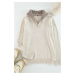 Trendyol Beige Casual Regular Half Turtleneck Plain Knitwear Sweater