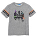 Sivé chlapčenské tričko s potlačou Batman
