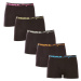 Poškodený obal - 5PACK pánske boxerky Lee Cooper čierné (LCU3200774A-1948355)